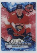 2021-22 Upper Deck Ice Ice Premieres Red /399 Matt Kiersted #200 e9y