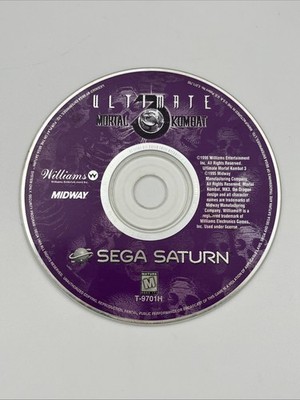 Ultimate Mortal Kombat 3 (Saturn) Disc Only - Authentic Untested