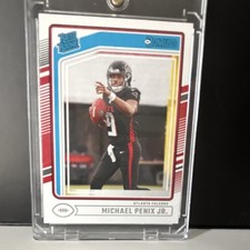 2024 Panini Donruss Rated Rookie Michael Penix Jr. #308 Atlanta Falcons NFL