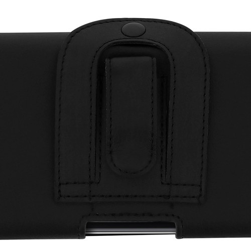 Custodia Cintura Smartphone 5.5 a 6 Protezione Attacco Clip/ Passante - Nero - Foto 5 di 5