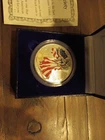 1999 American Eagle Walking Liberty $1 Silver Dollar 1 oz 999 Color Uncirculated