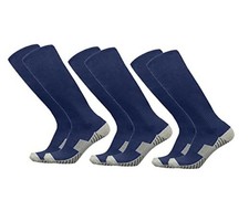 Baseball Socks 3 Pairs for Kid Youth Adult 4-20 Years Small Navy Blue 3 Pairs