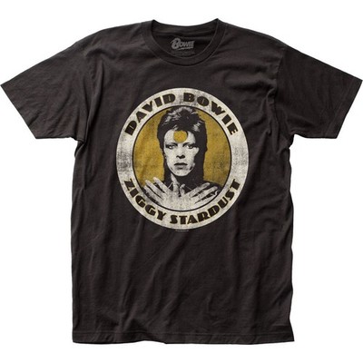 David Bowie Ziggy Stardust Mens T Shirt Music Classic Rock Band Tee New Black