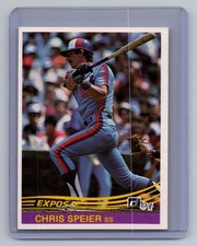 1984 Donruss - Chris Speier #523