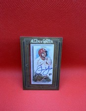 2022 Topps Allen & Ginter - Framed Mini Autographs Juan Yepez #MA-JY (AU, RC)