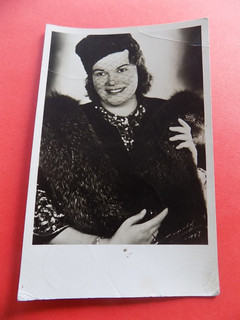 ORIGINAL AUTOGRAMM 1954 AUTOGRAPH MARGARETE BÄUMER SOPRANISTIN BRUNHILDE LEIPZIG