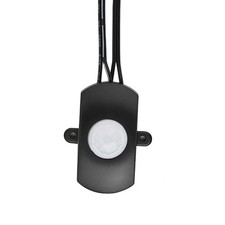 Black 5A DC 6‑24V Mini PIR Infrared Motion Sensor Detector LED Strip LW