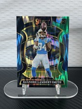 2025 Panini Select - Concourse KeAndre Lambert-Smith #3 Black & Green Shock...