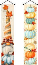 Fall Porch Banner 12X71 Inch Thanksgiving Banner