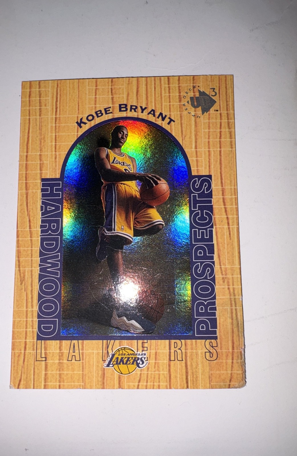 Kobe Bryant 1996 Upper Deck UD3 #19 Hardwood Prospects Price Guide