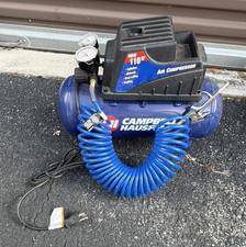 Campbell Hausfeld Portable 1 Gal 110 PSI Oil-Free Air Compressor 120V Blue