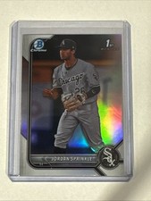 Jordan Sprinkle 2022 1st Bowman Draft Chrome Refractor #BDC-183