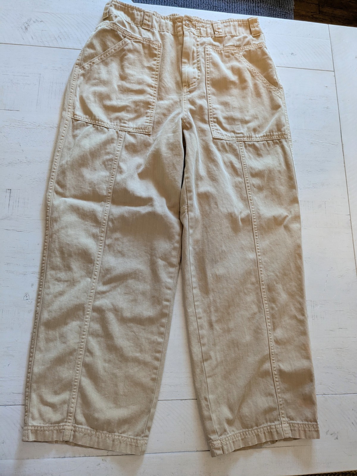 Universal Thread Straight Leg Elastic Back Waist … - image 2