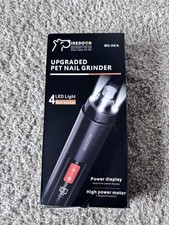 Dog Nail Grinder Upgraded - Professional 3-Speed Super Quiet and Low Vibration