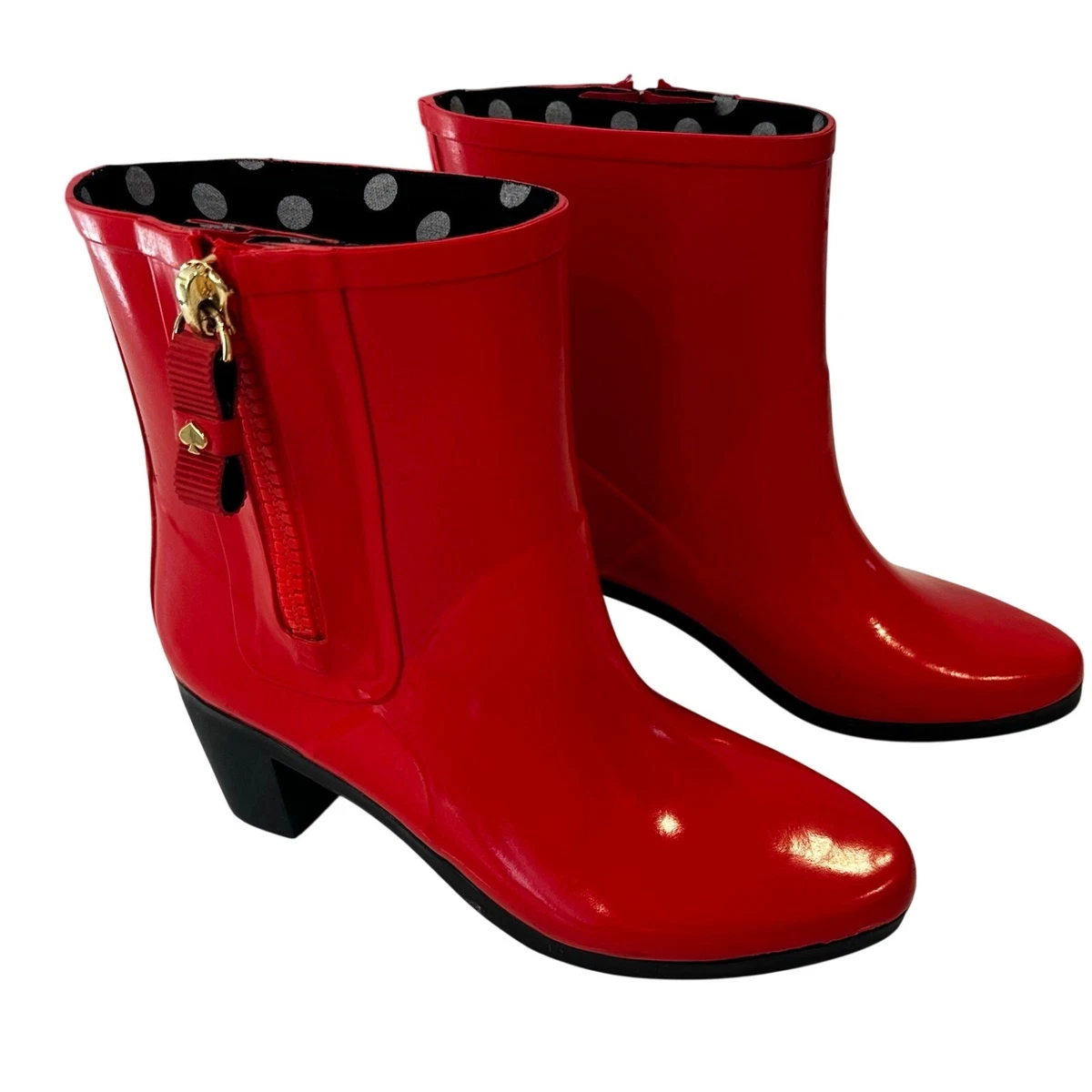 kate spade new york Red Rubber Boots for Women for sale | eBay