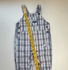 Baby Headquarters Plaid Whale Overalls 3-6 Months — photo 2