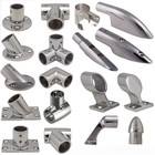 Relingfuss Beschlag Handlauf Verbinder Durchlaß Rohr 22 MM Reling Edelstahl V4A