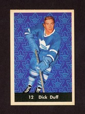 1961-62 PARKHURST #12 DICK DUFF   29060