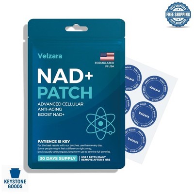 NAD+ Patches - 30 All-Day Wellness & Youthful Skin Support