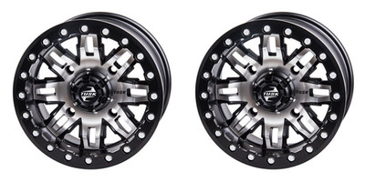 2PK 4/156 Tusk 185-279-00299a23-7dbf02-2X Teton Bdlock Wheel 15x7 5.0+2.0