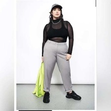 Wildfang The Empower Trouser Pants in Gray Size 20W