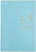 Takahashi Planner 2026 A5 5-Year Horizontal Lined New Diary No. 22 Starts Janu 