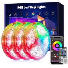 300ft 100ft 3Rolls Lights for Bedroom Music Sync, Color Changing Lights with...