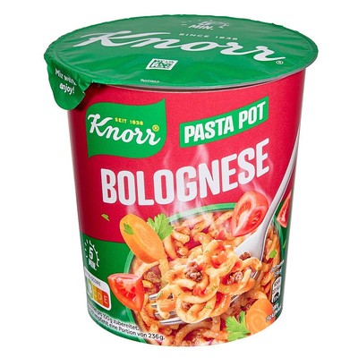 Knorr  PASTA SNACK POT BOLOGNESE Fertiggericht 1 St.