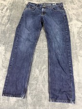 Dickies Mens Blue Classic Fit Straight Leg Denim Jeans 34x32