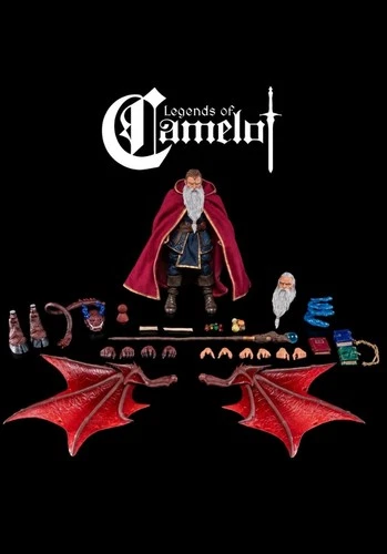 *PRESALE* Mythic Legions LegionsCon 2026 Exclusive Figure! Camelot Merlin Demon - product listing photo