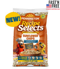 Pennington Recipe Selects Sunflower Chips, 5 lb. Bag, 1 Pack