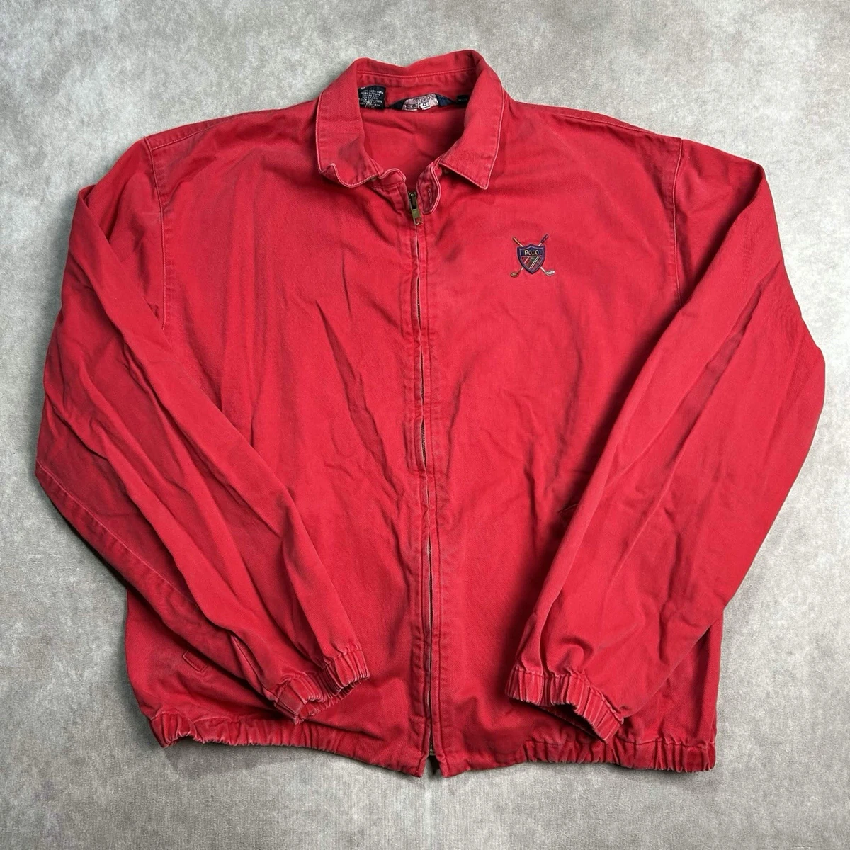 Polo Ralph Lauren Cotton Outer Shell Red Coats, Jackets & Vests