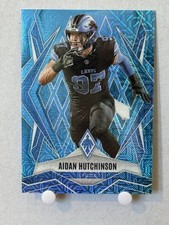 2025 Panini Phoenix - Aidan Hutchinson #21 Light Blue Mojo /85