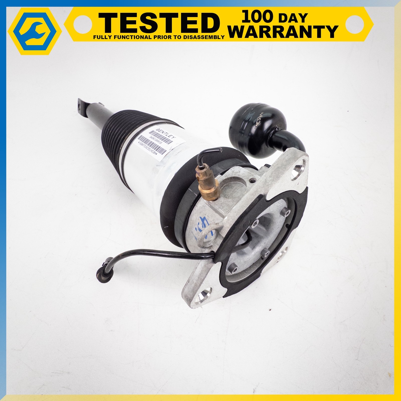 03-13 BENTLEY CONTINENTAL GT FLYING SPUR REAR LEFT AIR RIDE SHOCK STRUT OEM