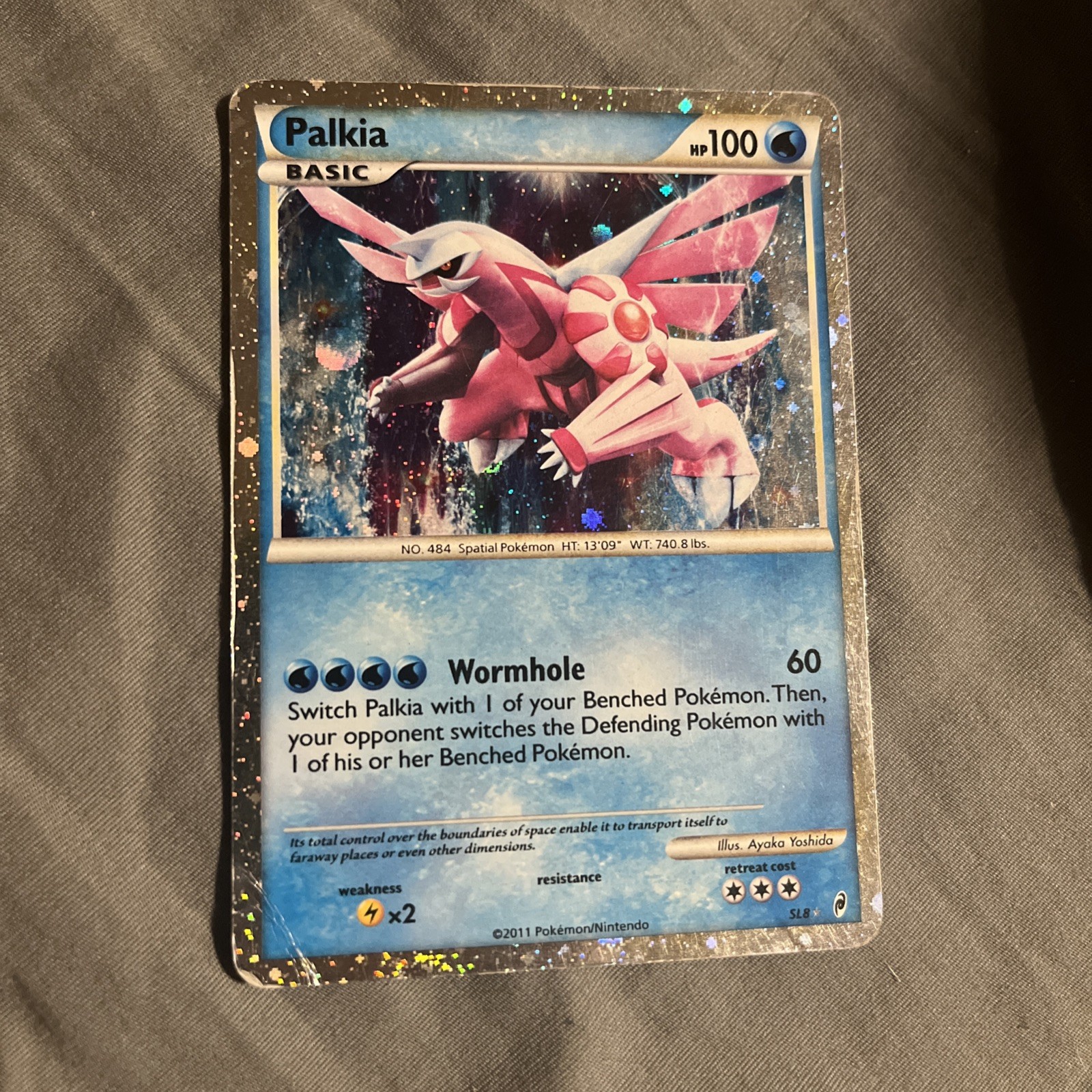 (Shiny) Palkia 2011 LP-NM Holo Pokemon Card SL8