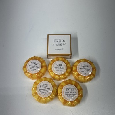 Essentiel Elements Bathe Skincare Bar Fresh Neroli 1oz Travel Cleansing Bar Lot 