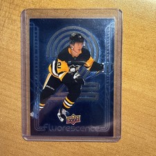 2024 Upper Deck Series 2 Fluorescence Blue /50 Rutger McGroarty #F-50 Rookie RC