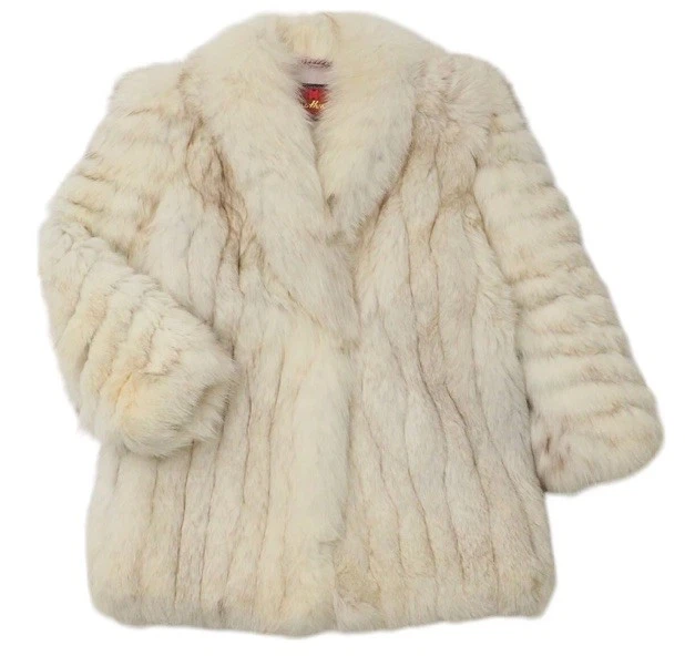 cream faux fur coat products for sale | eBay