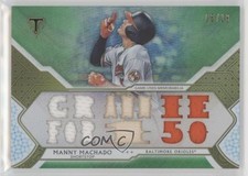 2018 Topps Triple Threads Relics Emerald 5/18 Manny Machado #TTR-MM3 s3g