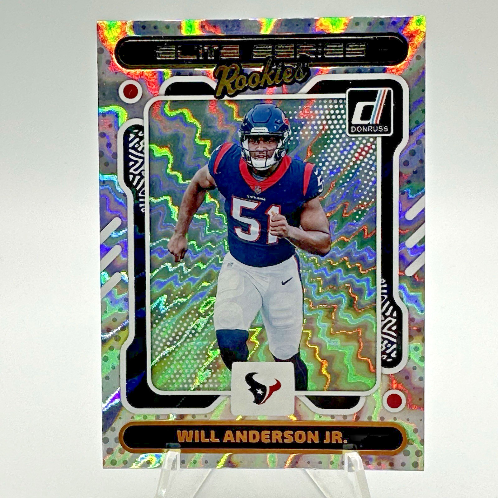 2023 Donruss Will Anderson Jr. Elite Series Rookies Rookie RC #1 Texans