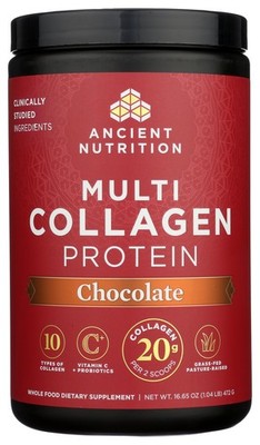 Ancient Nutrition Multi Collagen Protein Chocolate 16.65 Oz Coffee
