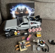 LEGO Back to The Future 10300 Delorean 100% complete