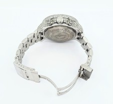 Custom Breitling A13370 Super Avenger XL Blue 48MM Steel Diamond Watch 18.60ct 14