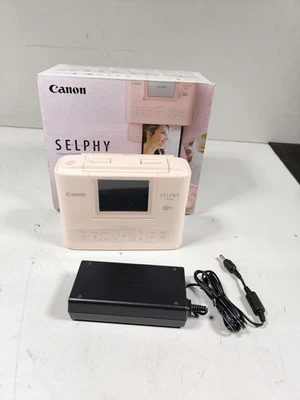 Imprimante Photo Canon Selphy CP1300 - Non Testée, Signes D'Utilisation Rose - Photo 1/4