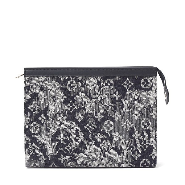 Louis Vuitton Bag Monogram Tapestry Pochette Voyage MM Clutch M80034 449740