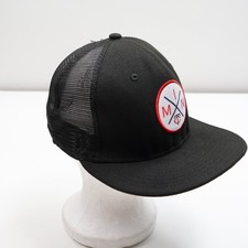 Minnesota Twins New Era 9FIFTY Snapback Trucker Hat Men's Black Adjustable