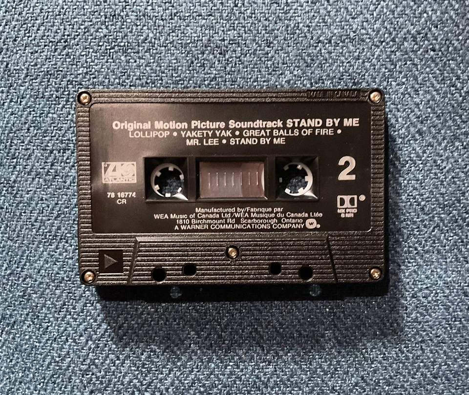 Stand By Me Motion Picture Soundtrack Cassette Tape - Image 4 of 4