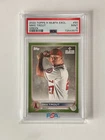 2022 Topps X MLB Mike Trout #50 Players Clubhouse Exclusive #/99 PSA 9