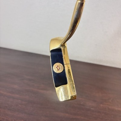Celebrity 24k Gold Plated Putter with Cadillac Emblem Genuine