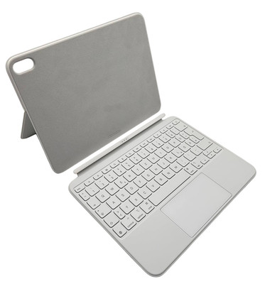 Original Apple Magic Keyboard Folio für iPad (10. Gen.)   Weiß   Deutsches - OVP